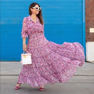 MISA Los Angeles Hermosa Maxi Dress - sz M